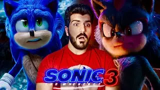 SONIC THE HEDGEHOG 3 TRAILER REACTION!! Shadow | Knuckles | Jim Carrey | Keanu Reeves
