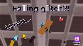 GANG BEASTS FUNNY MOMENTS#5 FALLING GLITCH?!