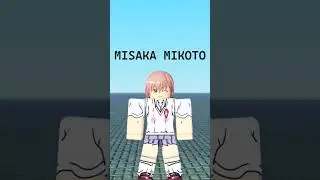 Roblox Cosplays: Misaka Mikoto
