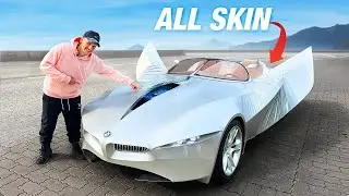 This BMW has moving skin