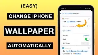 Change iPhone Wallpaper Automatically! (Siri Automation) - 2021