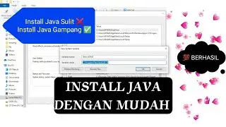 CARA MENGINSTAL JAVA DI LAPTOP DENGAN MUDAH #java #install #tutorial #javaprogramming