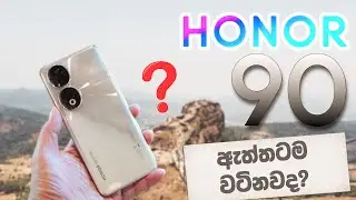 HONOR 90 5G | මෙගාපික්සල් 200 ක් 😯 | Sinhala Review & Specifications🇱🇰