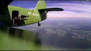 Прыжки с парашютом. Гвардейский АТСК июнь 2012года