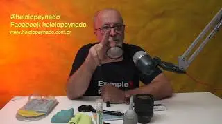 Momento Fotografico Limpando a lente