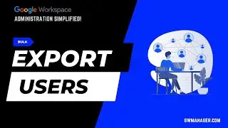 Bulk Export Google Workspace Users with GW Manager