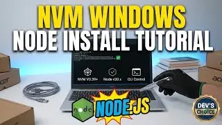 How to Install Node.js on Windows using NVM (Step-by-Step Guide)