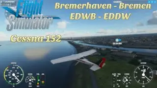 Microsoft Flight Simulator 2020 - Flug von Bremerhaven (EDWB) nach Bremen (EDDW)