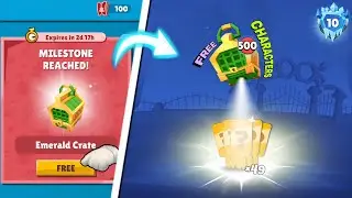 I opened 500 Free Rewards Crates!! These are INSANE! 10,000 Trophy Rewards 🔥