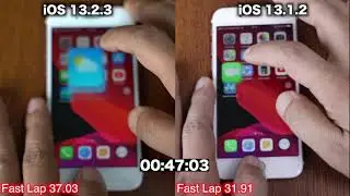 iOS 13.2.3 vs iOS 13.1.2 speed test on iPhone 6s | iSuperTech