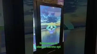 Metaverse kini sudah hadir di indonesia  dan berada stasiun kereta api