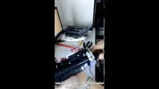 Office computer- printer canon 2900 paper jam - printer fuser maintenance fix paper jam