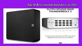 Top 10 Best external hard drive High Quality in  2021