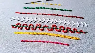 Very Easy and Simple Basic Hand Embroidery Tutorial