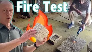 I Lit Styrocrete on Fire… THIS Result Amazed Me!!