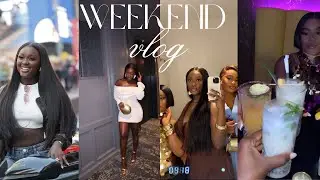 VLOG : NYC Girls trip | I missed my girls | Lagos Night Out | things to do in nyc