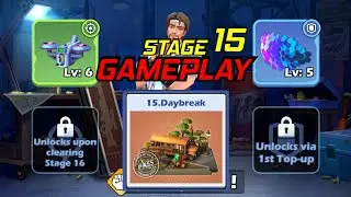 Zombie Waves | Stage 15 Full Gameplay