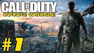 Call of Duty: Infinite Warfare (HD 1080p GTX 750) Начало игры. Приближение угрозы - прохождение #1