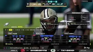 Saints vs eagles