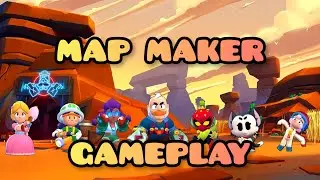 Brawl stars Map maker (winner) gameplay.