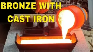 How to make Cast Iron Bronze - Bronze with Cast Iron