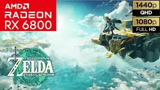 [YUZU] Zelda: Tears of the Kingdom - RX 6800 16GB + Ryzen 5 7600 | (1080/1440/4K)
