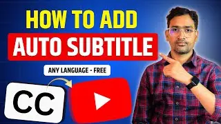 How to Add Auto Subtitles to Your YouTube Videos (FREE & EASY!)