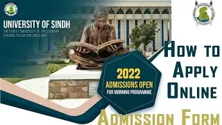 Sindh university jamshoro admissions 2022