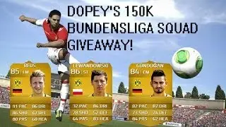FIFA14- 150K Team Giveaway! Lewandowski,Gundogan,Reus&More!