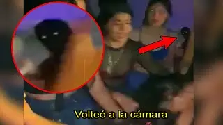 Dem0ni0 REAL Captado en Camara durante Fiesta