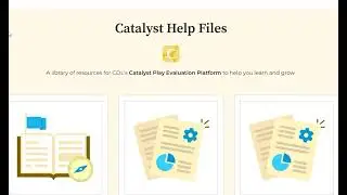 Catalyst Tutorial Video