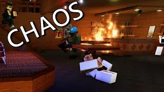 FAN BEATDOWN in Roblox Chaos at the Bistro