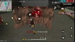 FREE FIRE GAMEPLAY IN LOW END PC!  PRACTICING DRAG !