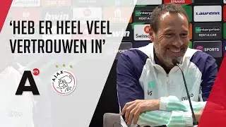 Van 't Schip wil Ajax zien 'vechten' tegen Aston Villa