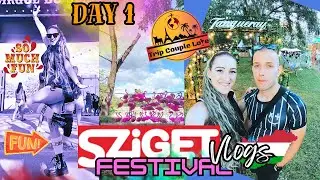 TU JEST MILION ATRAKCJI! PIERWSZY RAZ NA SZIGET FESTIVAL BUDAPESZT 🇭🇺 SPRAWDŹMY WSZYSTKO! DAY 1 VLOG