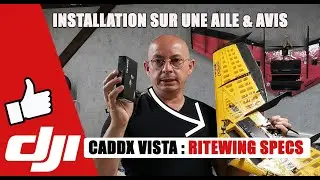 Caddx Vista HD FPV System sur mes ailes Ritewing