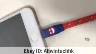 Smiling heart shining cable TEST EBAY ID: ALLWINTECHHK