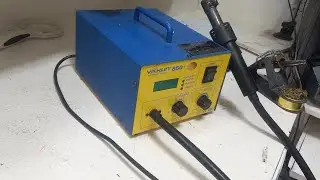 PARTE 2 COMO CONSERTAR ESTAÇÃO DE SOLDA YAXUN 850