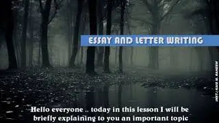 Descriptive and narrative writing