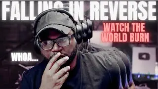 My First Time Hearing Falling in Reverse Watch the World (Reaction!!)