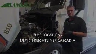 Fuse Box Locations - DD15 Freightliner Cascadia