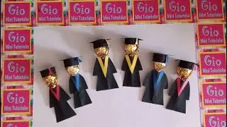 como hacer graduados con paletas