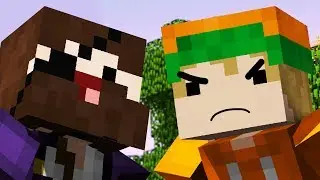 THE BIGGEST FIGHT BETWEEN MAUDADO AND ZOMBEY! ☆ Minecraft: Master Builders