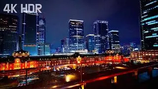 Tokyo Marunouchi Night Walk Christmas Illuminations 2024 | Japan