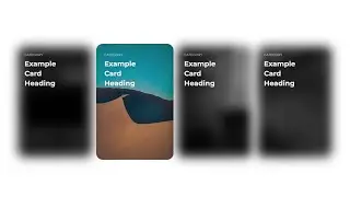 CSS Card Filter Hover Effects Animation | Html CSS