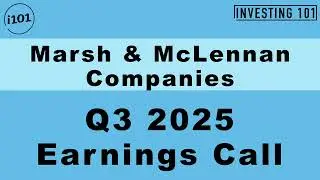 Marsh & McLennan Companies Q3 2025 Earnings Call | Q3 2025 Earnings Conference Call | Q3 2025 Result