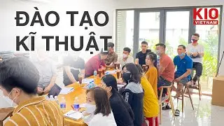 Đào Tạo Kỹ Thuật Về Máy Pha Cà Phê Cho Đại Lý Của KIO