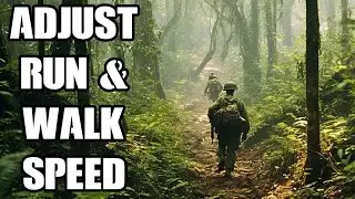 Arma 3: How To Change The Walking, Jogging, Running & Sprinting Speed From Slow To Fast