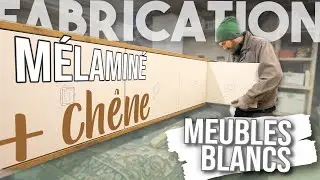 Meubles blancs + chêne