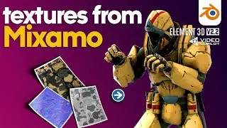 The ULTIMATE Guide to Extracting Mixamo Textures for Element 3D – In Under 5 Minutes!